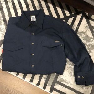 Workrite FR Navy Shirt XLG-RG